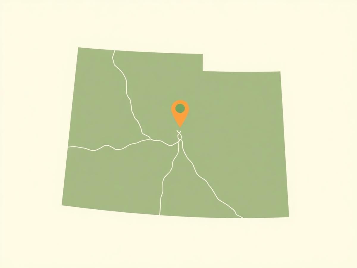 Service area map showing The Valley Mobile Car Detailing based in Alpine, Utah and serving Utah Valley